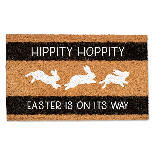 Michaels, Easter On Its Way 30" x 18" Door Mat – Category: Outdoor Easter Decorations